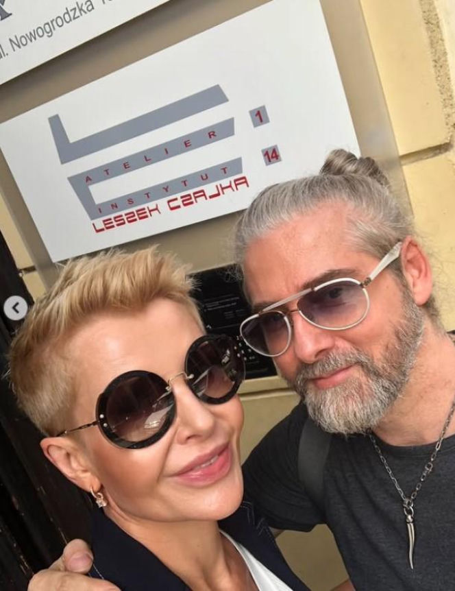 Joanna Racewicz i Leszek Czajka