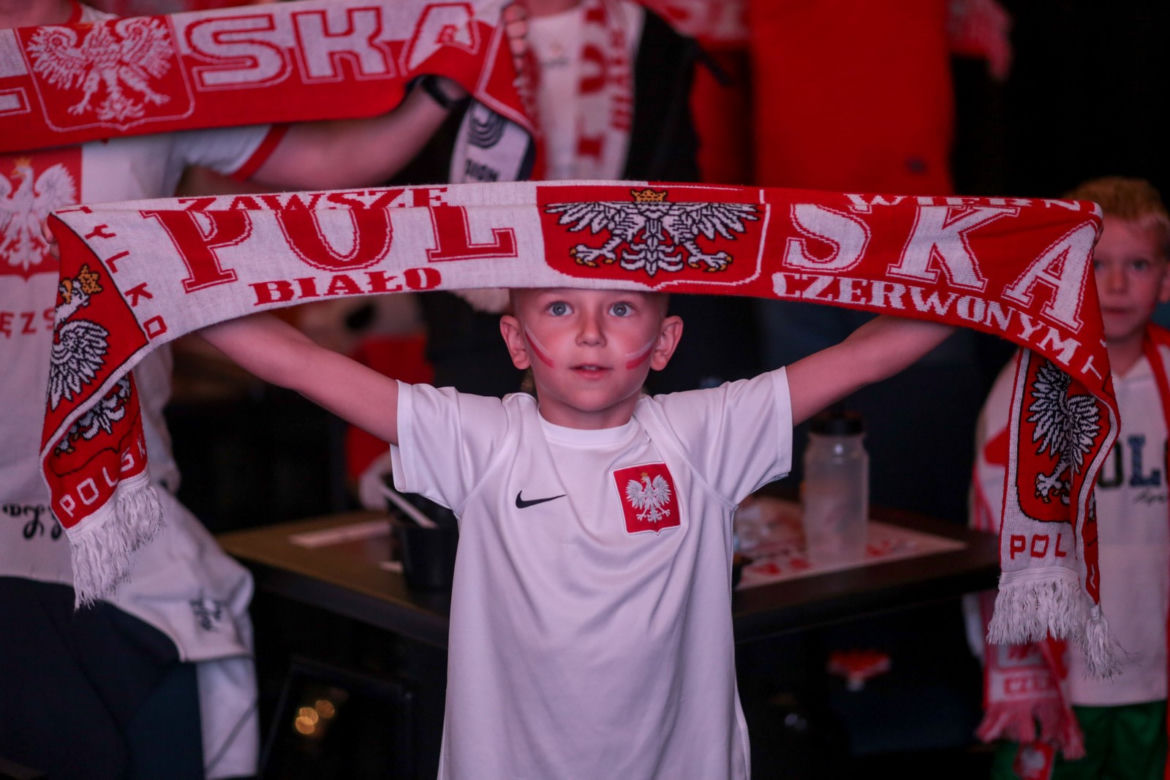Polska - Arabia Saudyjska w strefie kibica na Stadionie Śląskim