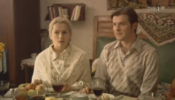 ANNA GERMAN odc. 5. Zbigniew Tucholski (Szymon Sędrowski), Irma Martens-Berner (Maria Poroszyna)