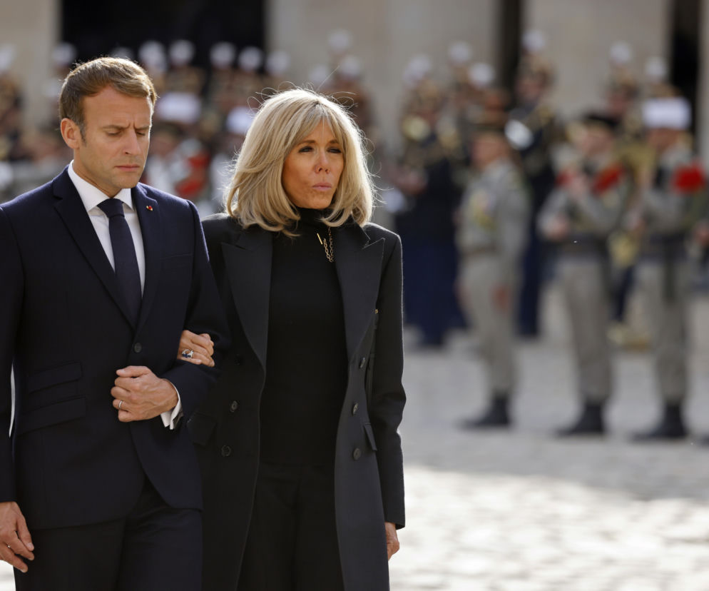 Bridgitte Macron jest mężczyzną?! Szokujące plotki, pierwsza dama pozywa