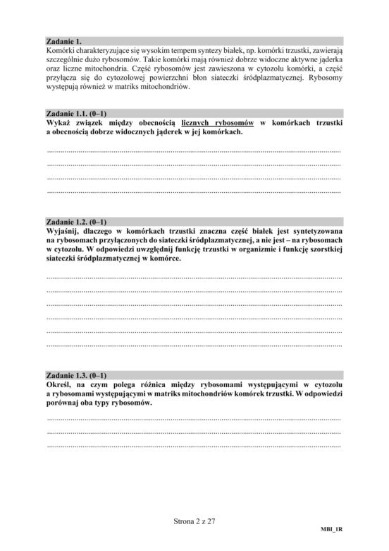 Matura 2019 z biologii [ARKUSZE CKE, ODPOWIEDZI]