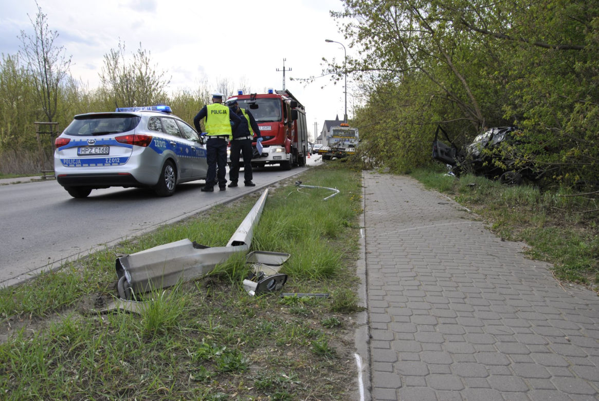 Wypadek na ul. Kadetów