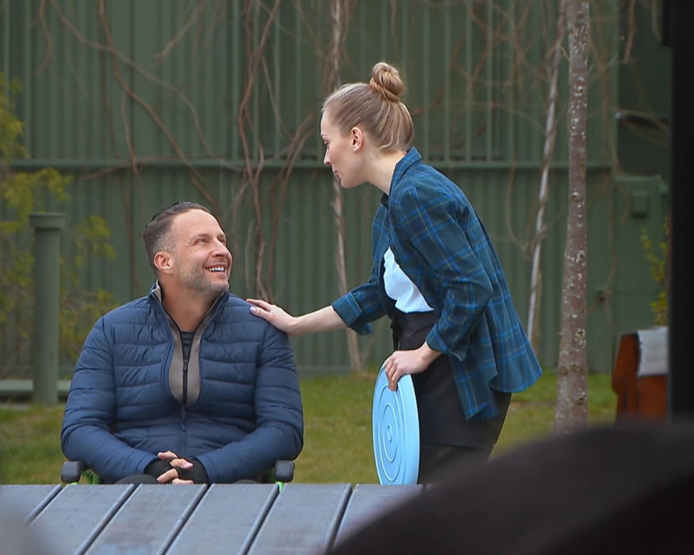 Barwy szczęścia odc. 2690. Sebastian (Marek Kacper Krupski), Renata (Ania Mrozowska)