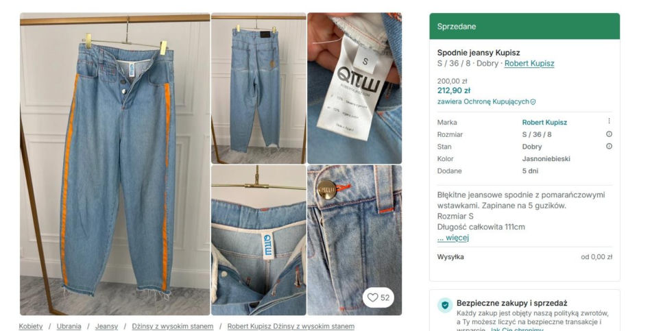 To Sandra Kubicka sprzedaje na Vinted