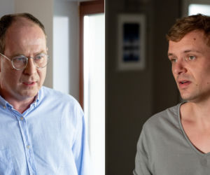 Barwy szczęścia: Marek (Marcin Perchuć), Hubert (Marek Molak)