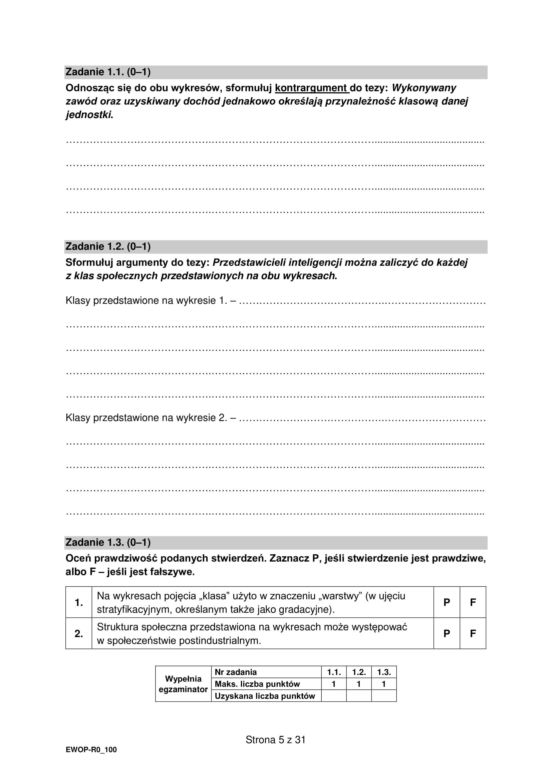 Matura 2025: WOS poziom rozszerzony 13.05.2025. ARKUSZE CKE [Formuła 2015]	