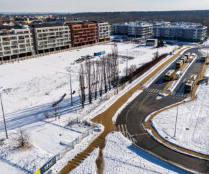 Działka po dawnym Tesco na Kabatach w Warszawie