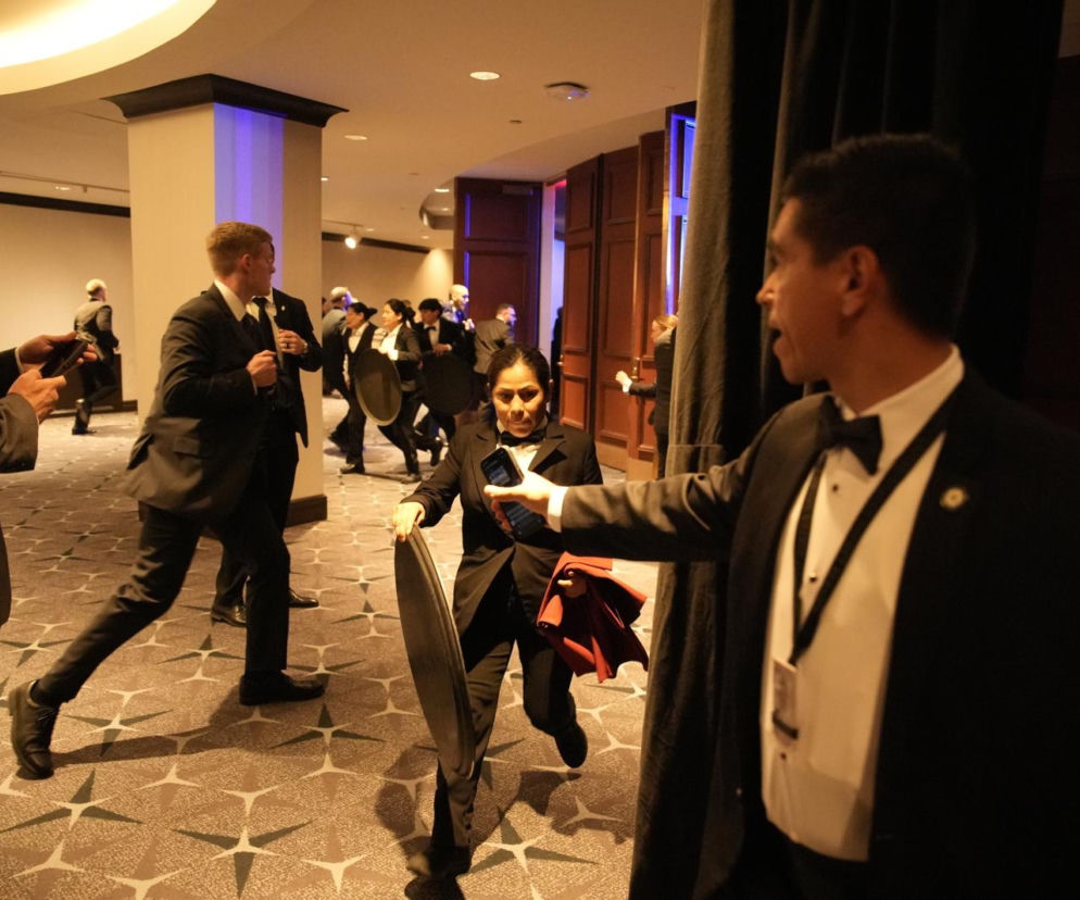 Strzelanina w Waszyngtonie. Donald Trump ewakuowany z gali Stowarzyszenia Korespondentów Białego Domu