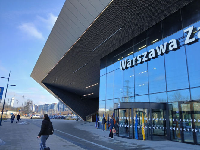 Dworzec kolejowy Warszawa Zachodnia po otwarciu