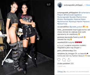 Magdalena Frąckowiak i Justyna Gradek