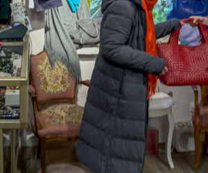 Barbara Bursztynowicz ubiera się w komisie