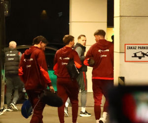 Reprezentacja Polski: nocny powrót do hotelu po meczu