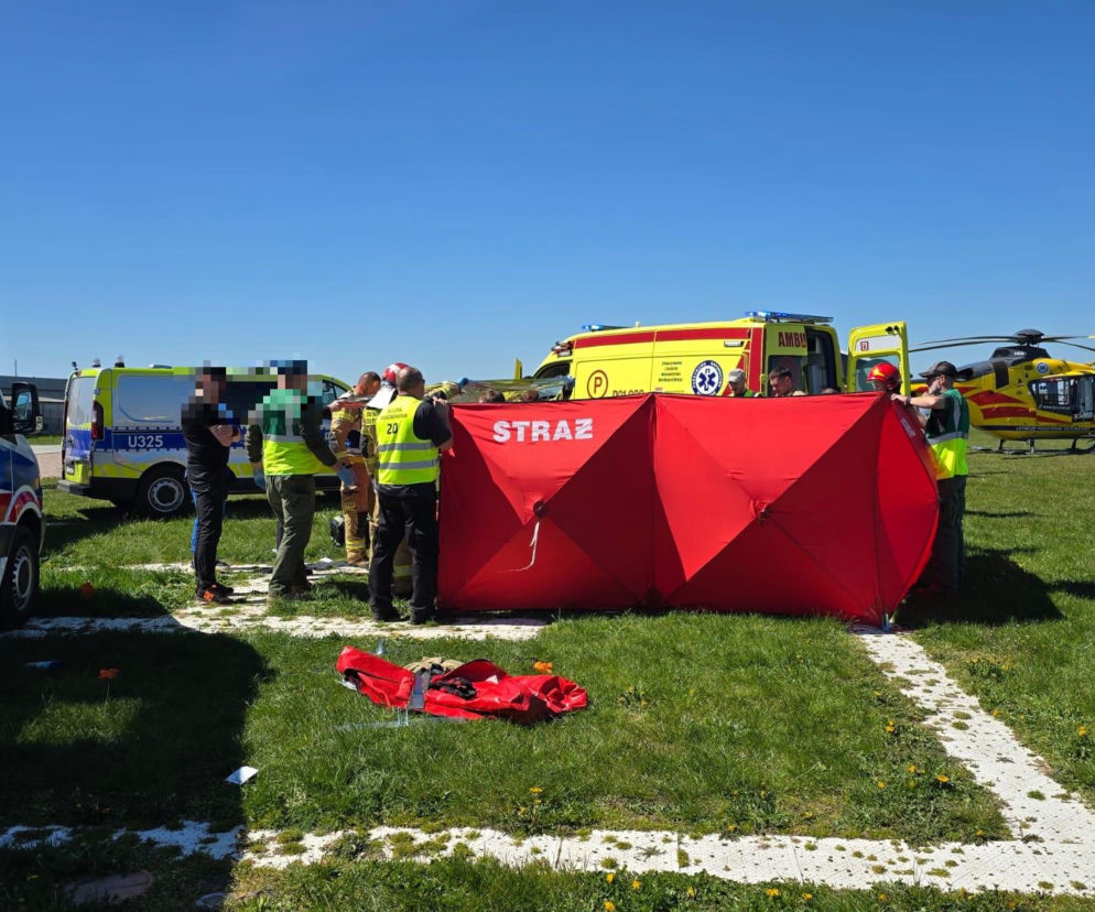 Tragedią zajmie się Państwowa Komisja Badania Wypadków Lotniczych. Na lotnisku w Lesznie zginął spadochroniarz