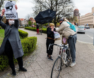 Strajk kobiet w Trójmieście. Awantura w centrum Gdańska