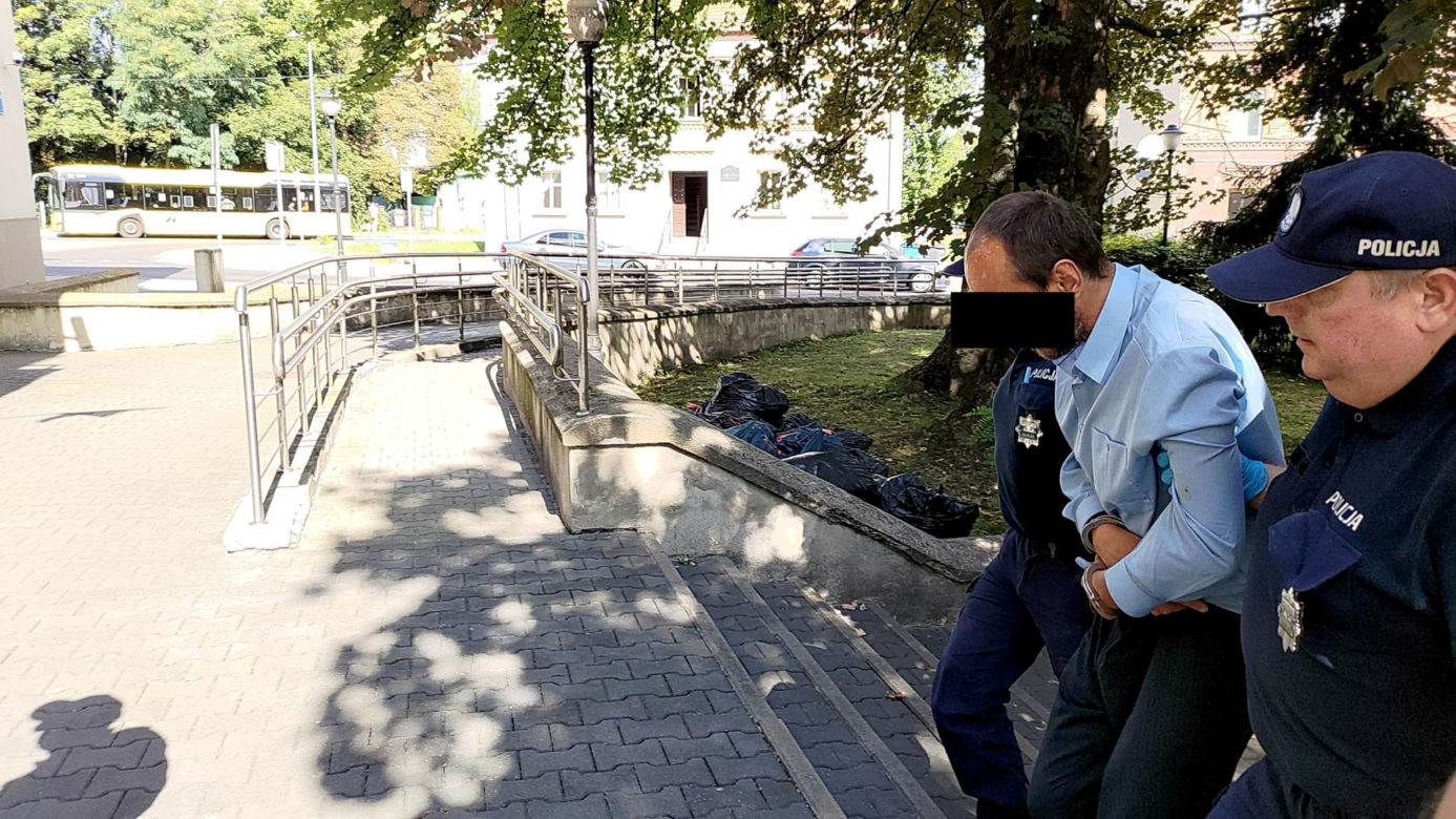 To on powalił nożownika z Chorzowa