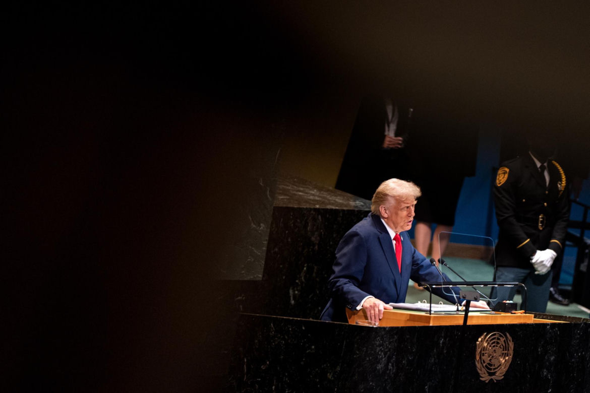 Przyjęcie Donald Trumpa.
