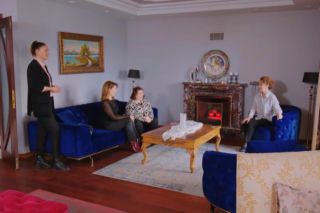 Miłość i nadzieja, odc. 355. Feraye, Naciye, Yildiz, Hulya