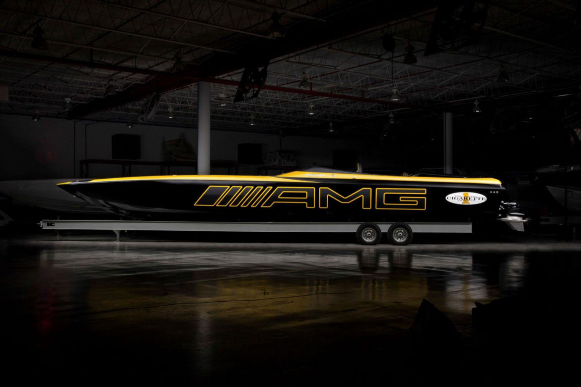 Cigarette Racing 50' Marauder GT S - łódź inspirowana Mercedesem AMG GT