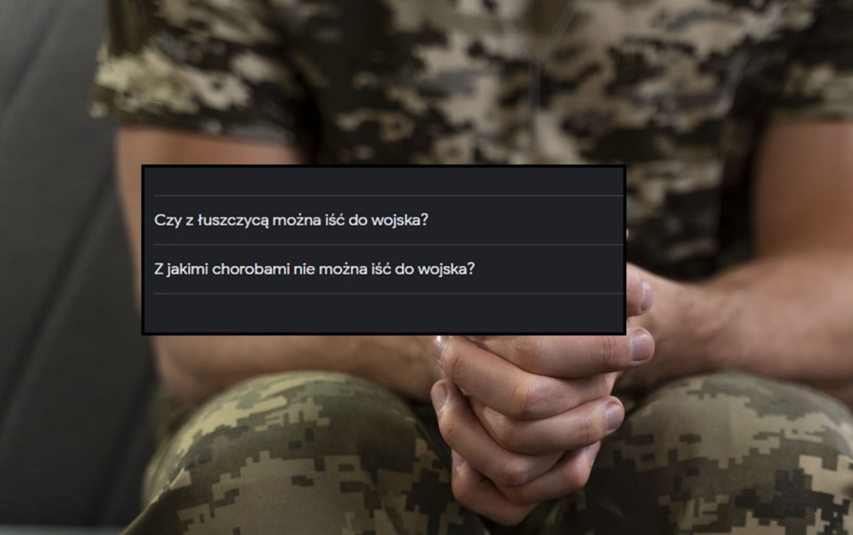 Tak Polacy chcą uniknąć powołań do wojska. Oto co wpisują w Google 
