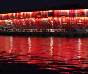 Iluminacja Morskiego Centrum Nauki w Szczecinie