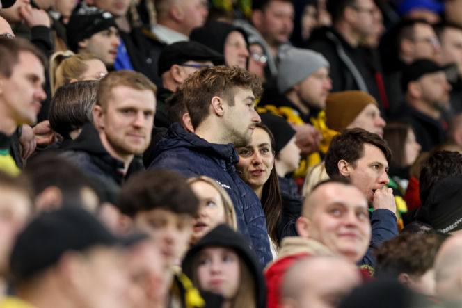 GKS Katowice - Górnik Zabrze: Zdjęcia kibiców z Derbów Śląska w ramach 23. kolejki PKO BP Ekstraklasy