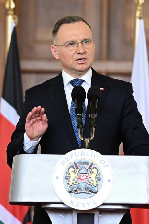 Szok. Kenijczycy powiesili tam zdjęcie Dudy! 