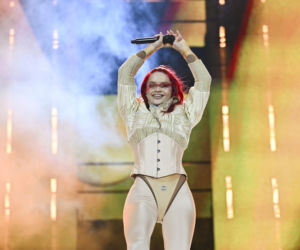 Margaret w obcisłym kombinezonie rozgrzała Gdynię. Tak wyglądała na koncercie z okazji 100-lecia miasta