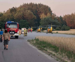 Poważny wypadek w powiecie łukowskim