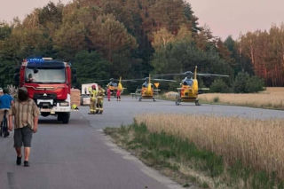 Poważny wypadek w powiecie łukowskim