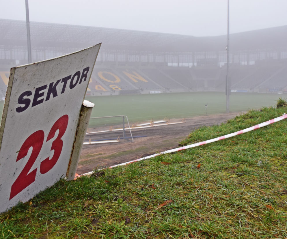 Budowa stadionu w Szczecinie - listopad 2020