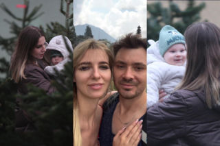 Wnuk Zenka Martyniuka wybrał choinkę i czeka na tatę. Florian mini kopia Daniela Martyniuka!