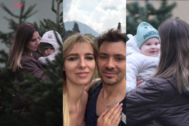 Wnuk Zenka Martyniuka wybrał choinkę i czeka na tatę. Florian mini kopia Daniela Martyniuka!