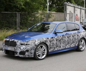 BMW Serii 1 po liftingu - zdjęcia szpiegowskie