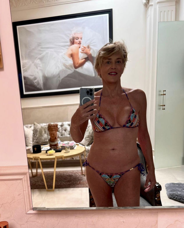 Sharon Stone prawie nago! Rzuciła wyzwanie samej Marilyn Monroe