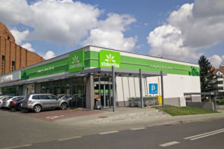 Lublin: Pożar marketu przy al. Warszawskiej