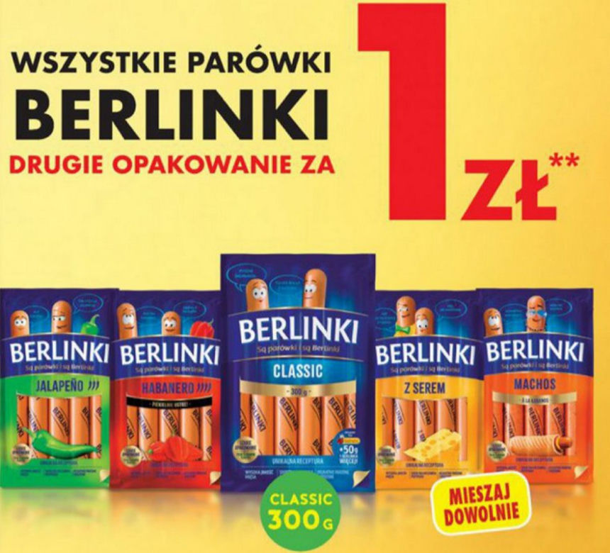 parówki berlinki