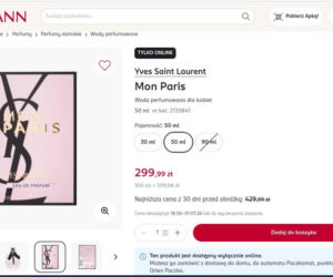 Rossmann przecenił kultowe perfumy YSL. To zapach idealny na lato, którego nie kupisz stacjonarnie