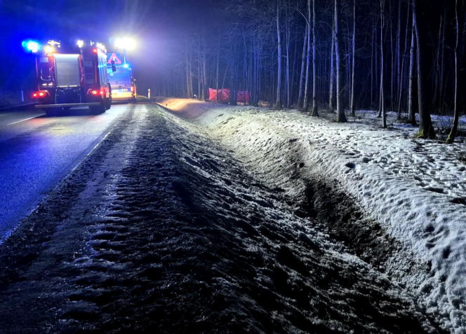 Tragiczny wypadek motocyklisty pod Iławą