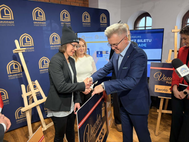 Podsumowanie konkursu promującego kasowanie biletów w MZK Grudziądz