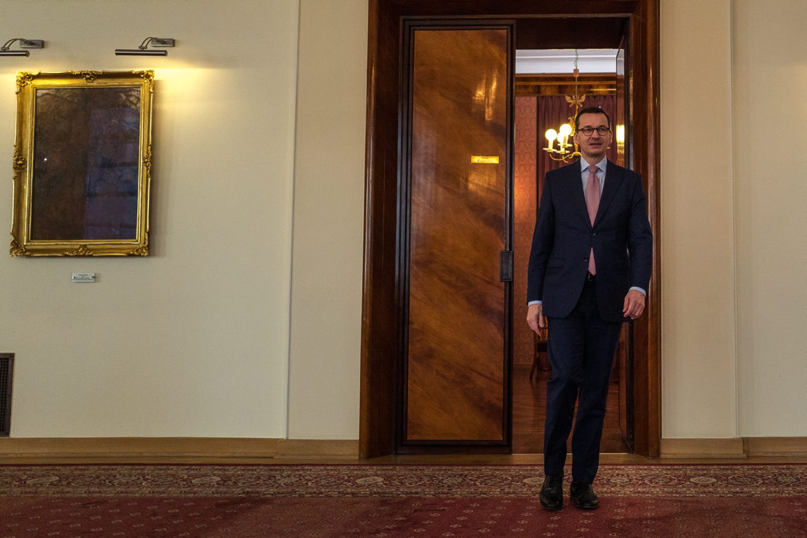  Wywiad redaktora naczelnego Super Expressu Grzegorza Zasępy z premierem Mateuszem Morawieckim 