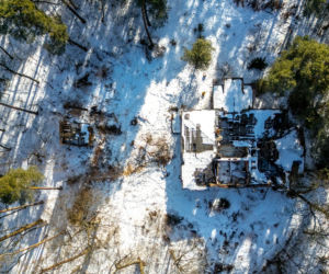 Ruiny domu Wedla w Otwocku