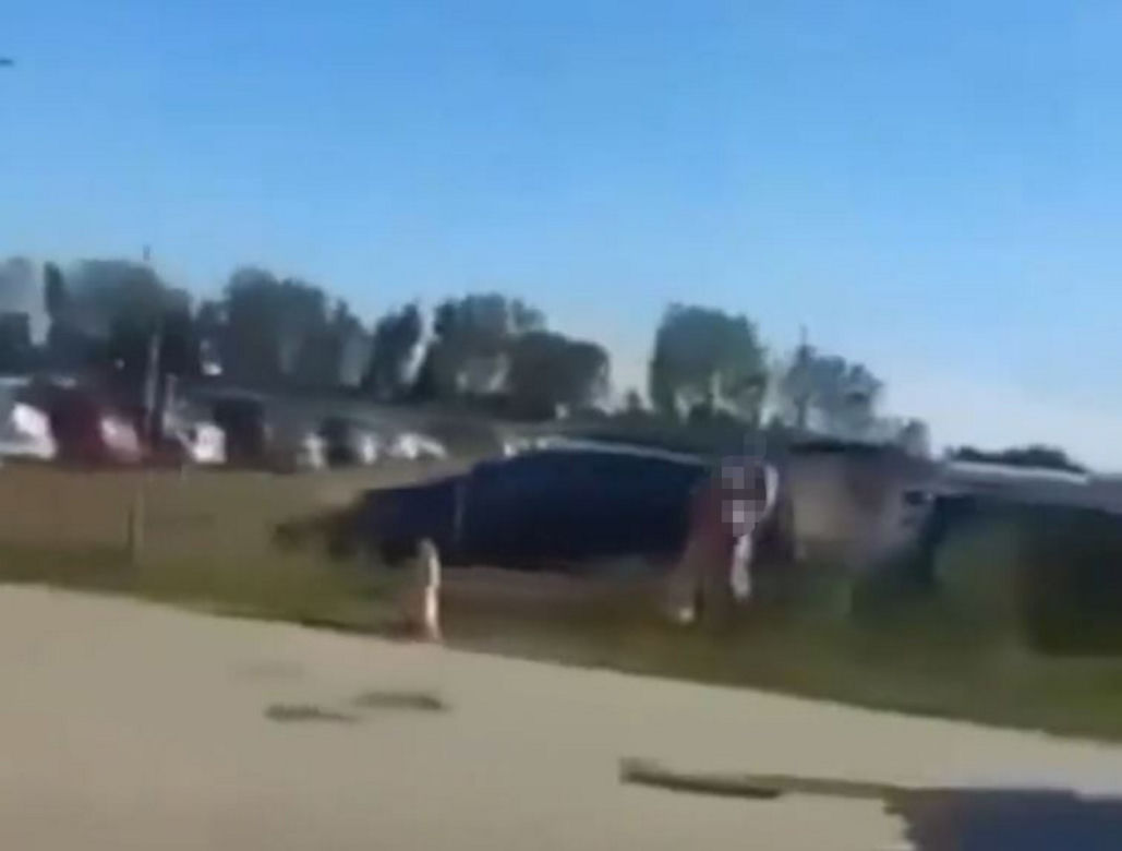 Seks na parkingu lotniska Pyrzowice