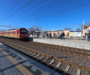 Otworzyli przejście podziemne na remontowanym dworcu PKP w Ostródzie