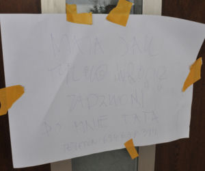 Maja zniknęła sprzed domu