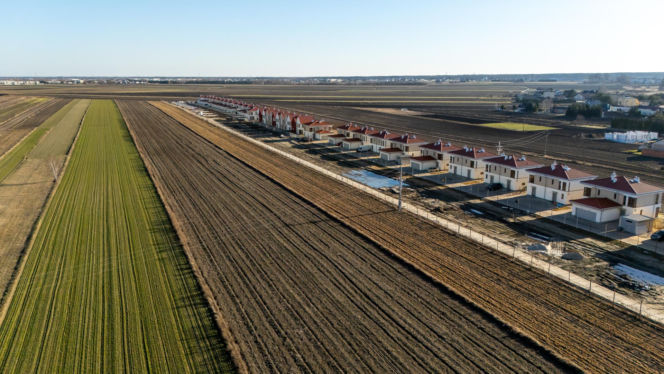 Osiedle łanowe w sołectwie Podolszyn