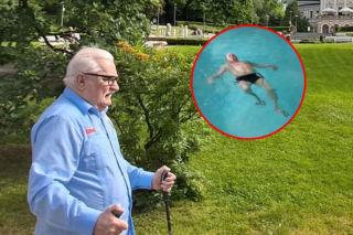 Lech Wałęsa pokazał zdjęcie prosto z wanny! Tak były prezydent korzysta z życia
