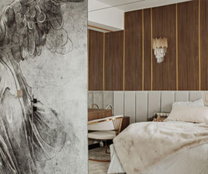 Między minimalizmem a złotym detalem. Elegancki dom w Katowicach