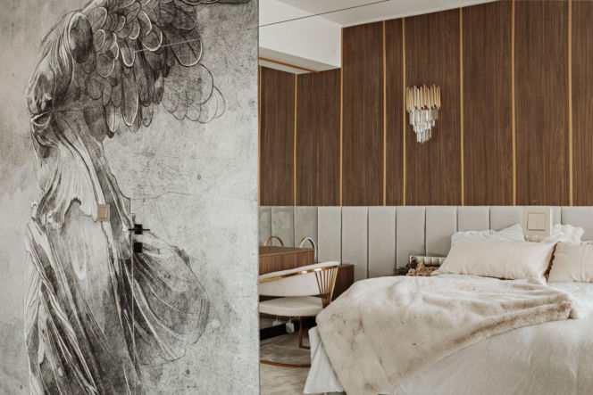 Między minimalizmem a złotym detalem. Elegancki dom w Katowicach