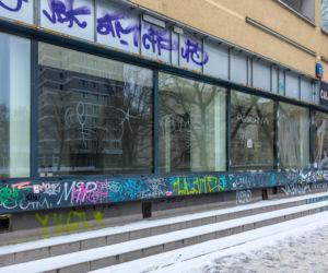 Graffiti w centrum Warszawy w 2026 r.