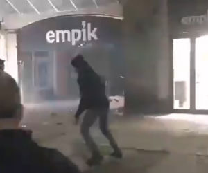 Kibole na Strajku kobiet w Warszawie